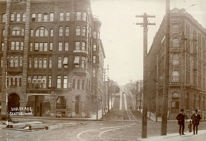 #167 The Tacoma Hotel from Bridge, 1892