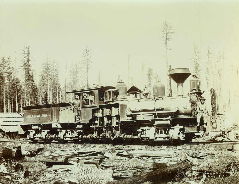 #30 Camp #5, St. Paul & Tacoma Lumber Company, 1899