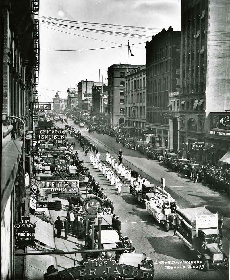 #15 Labor Day Parade, Tacoma, 1919