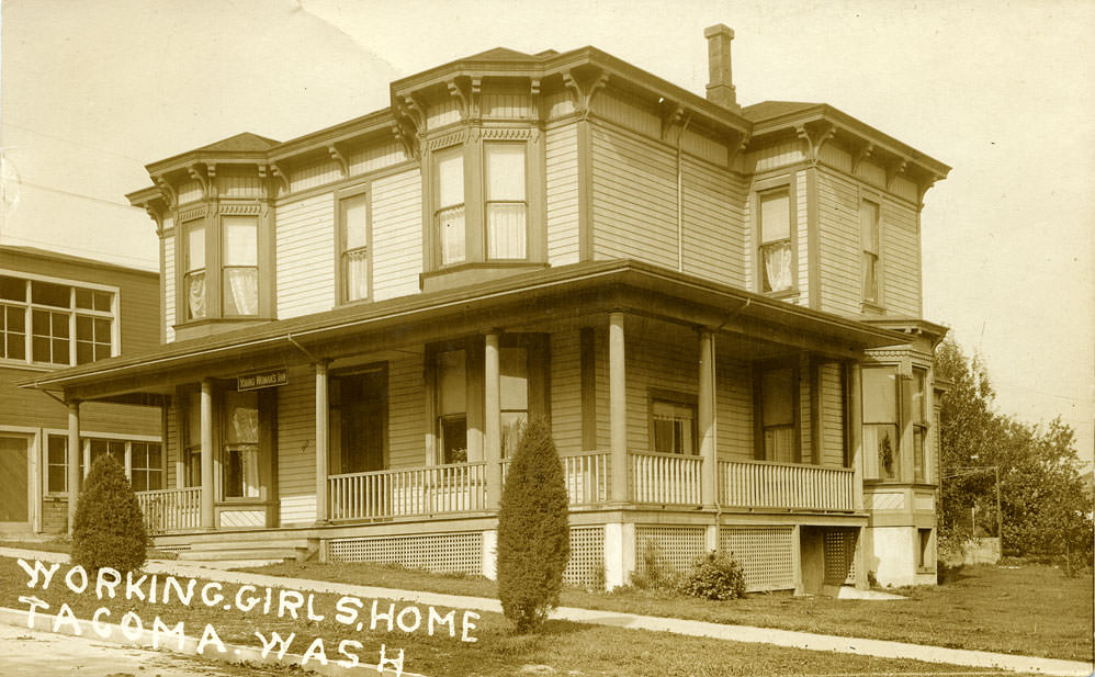 #92 Working Girls Home, Tacoma, 1914