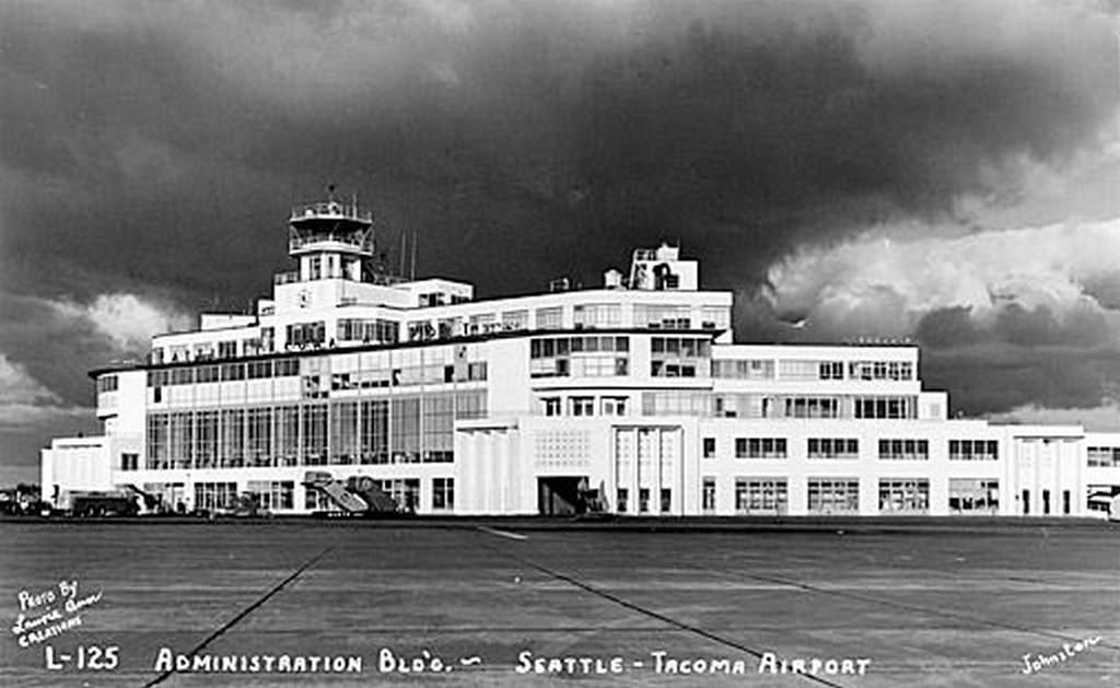 #8 Administration Building, Seattle-Tacoma Airport, 1945