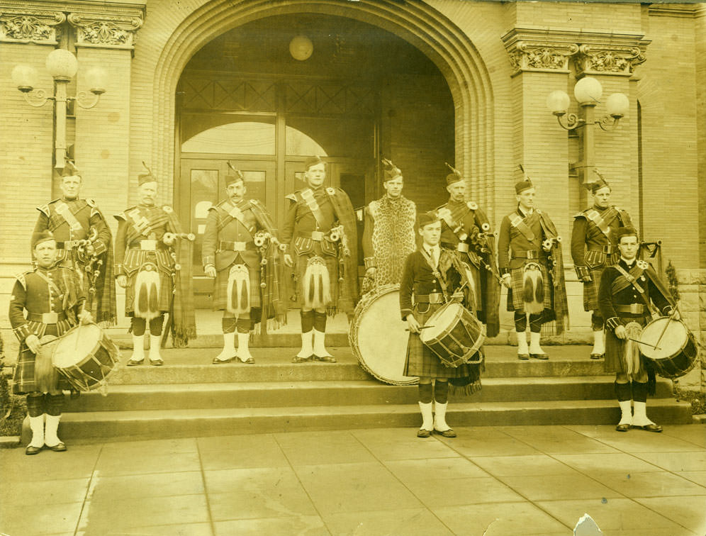#69 Tacoma Pipe Band, 1916