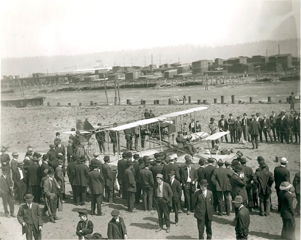 #95 Harvey Crawford at Tacoma, 1912