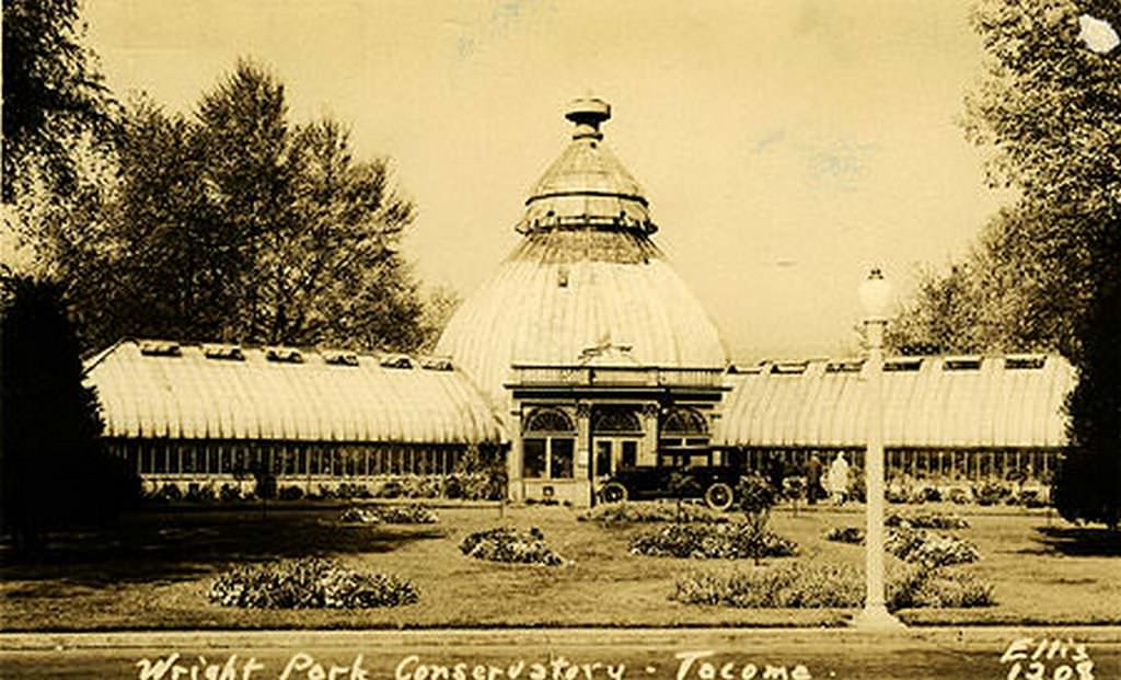 #34 Wright Park Conservatory, Tacoma, 1930