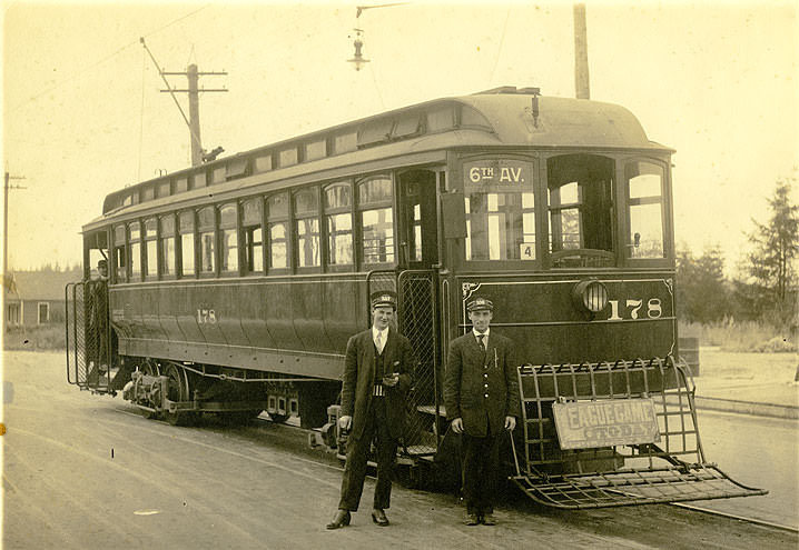#26 Tacoma Streetcar No. 178, Sixth Avenue Line, 1910