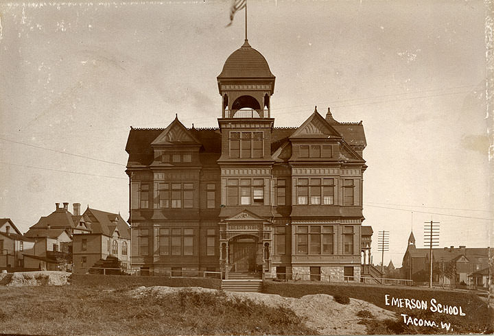 #46 Emerson School, Tacoma, 1892