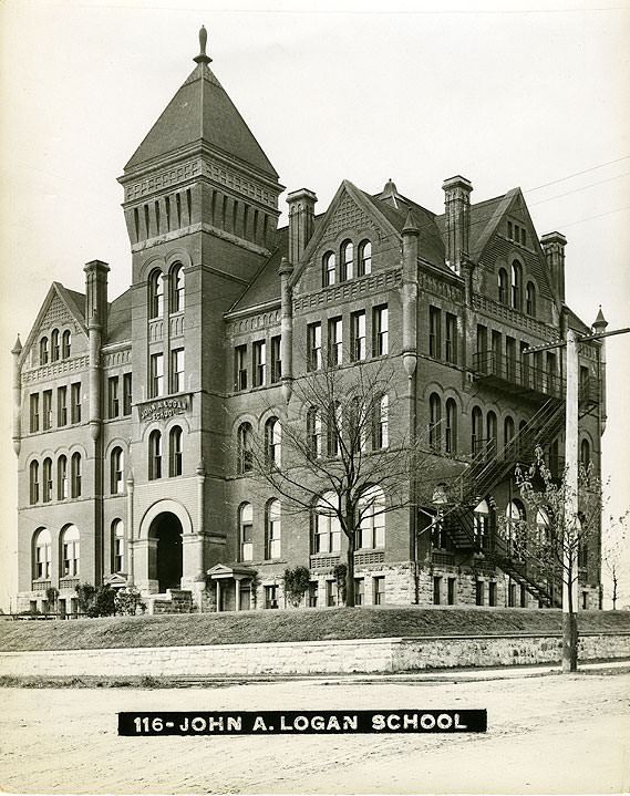 #52 John A. Logan School, Tacoma, 1909