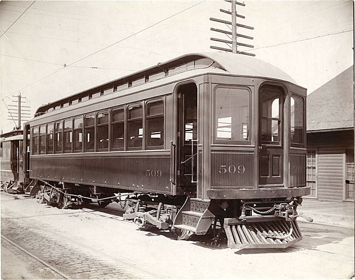 #71 Seattle-Tacoma Interurban Railroad Car, 1900