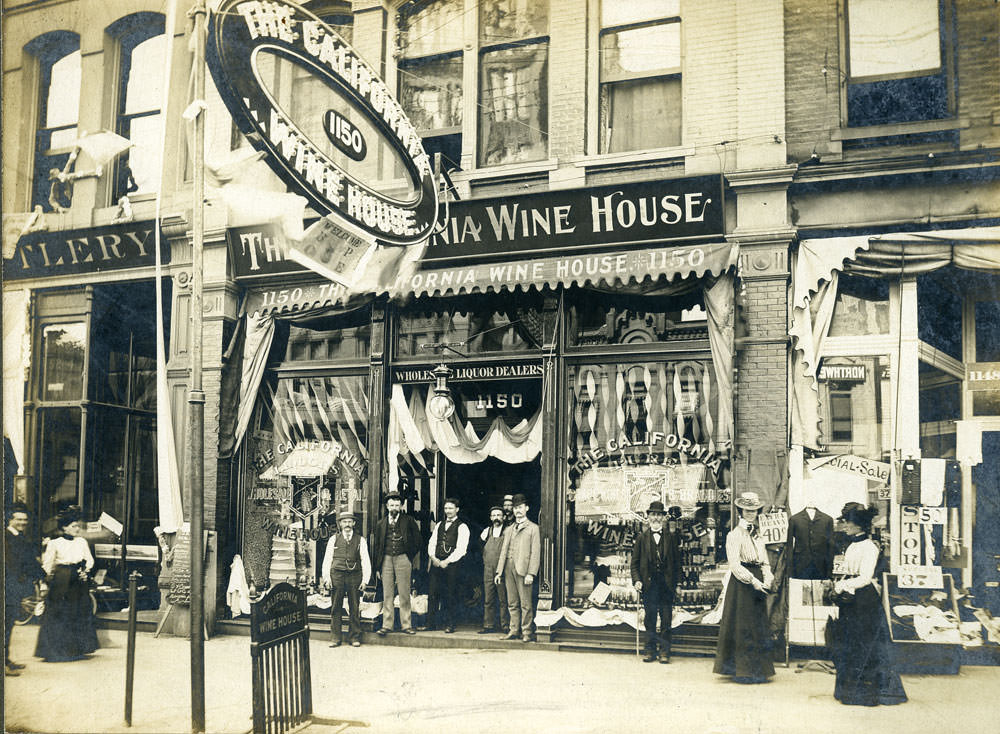 #73 California Wine House, Tacoma, 1901