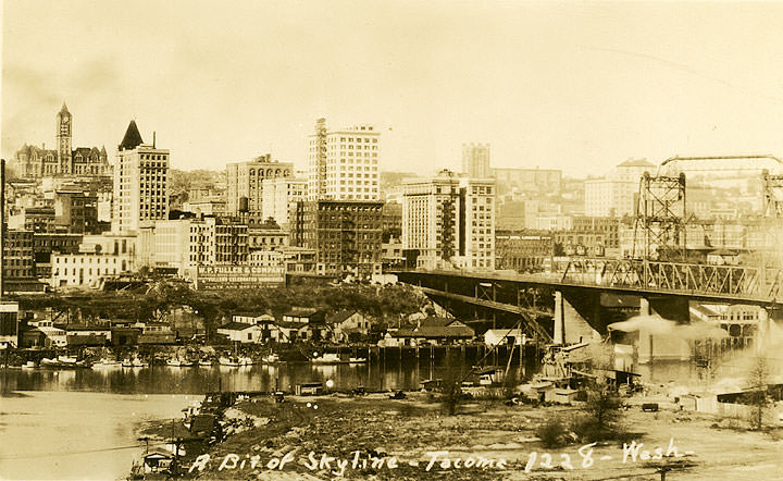 #59 A bit of skyline – Tacoma 1228, 1928