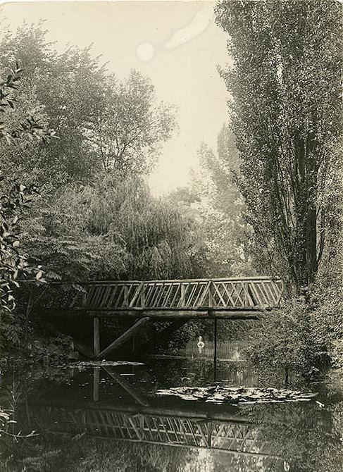 #79 Bridge & Lake, Wright Park, Tacoma, 1908