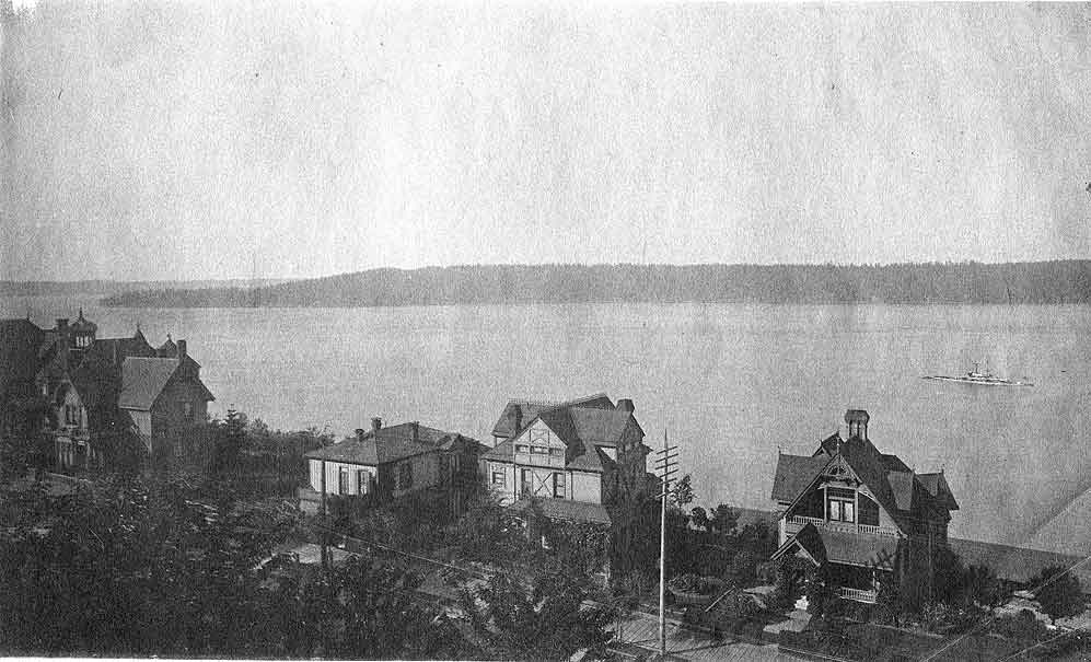 #72 North C St. View, Tacoma, the 1890s