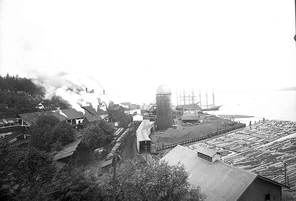 #30 Lumber Mill, Old Town, Tacoma, 1912