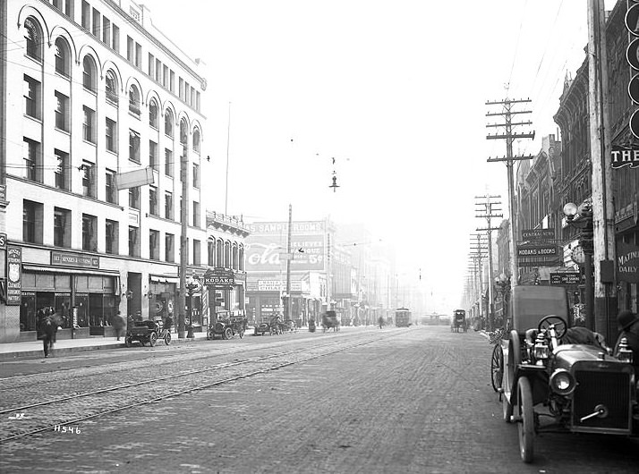#3 Pacific Avenue South from Ninth Street, Tacoma, 1908