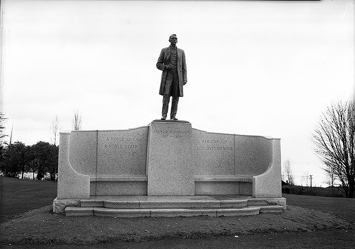 #67 Statue, Francis W. Cushman at Point Defiance, Tacoma, 1927
