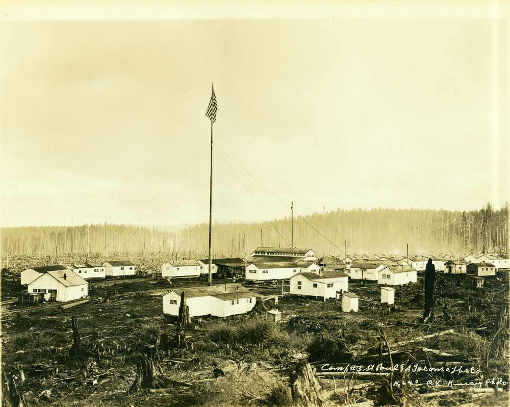 #97 Camp No. 3 St. Paul and Tacoma Lbr. Co., 1908