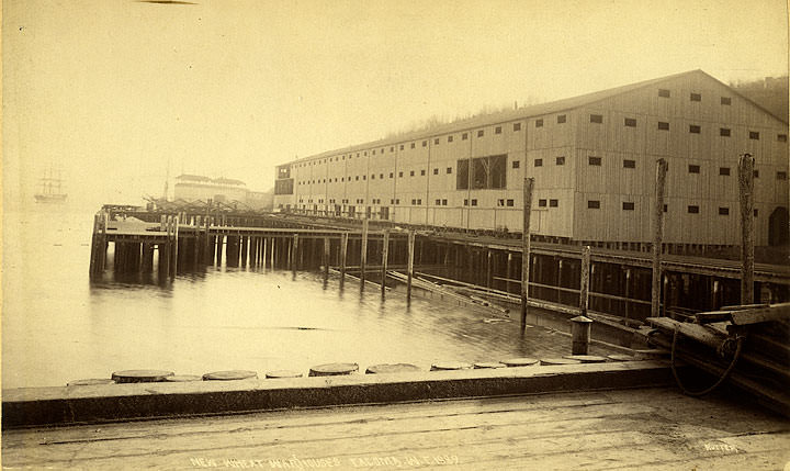 #110 New Wheat Warehouse, Tacoma, 1889