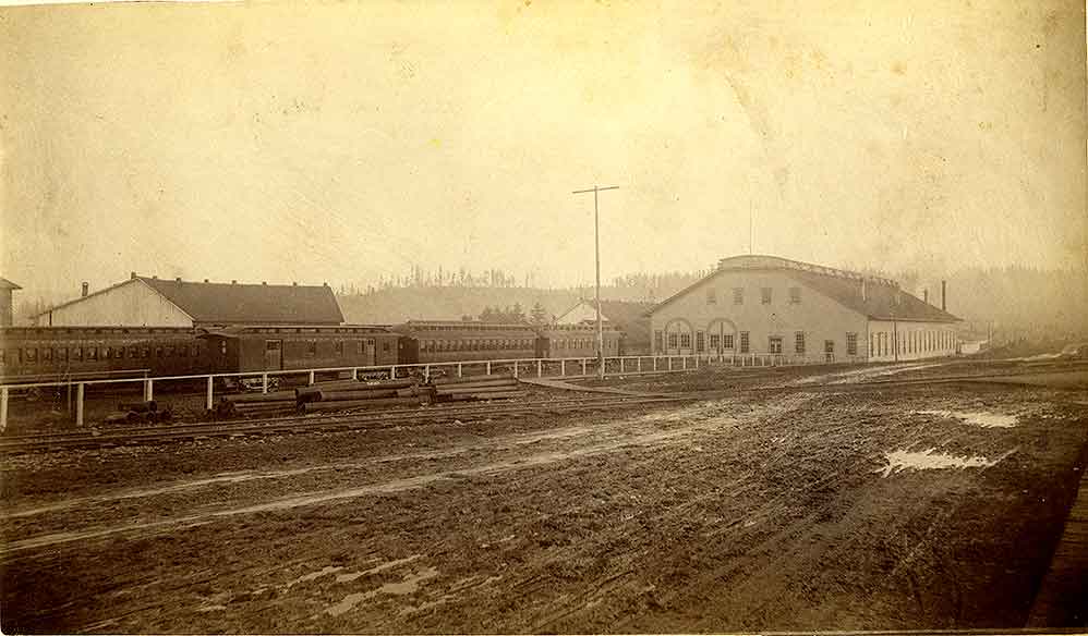 #68 Northern Pacific Rail Road Shops at Tacoma, 1888