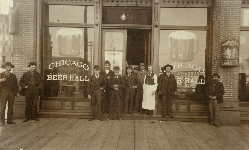 #105 Chicago Beer Hall, 1356 Commerce Street, Tacoma, 1903