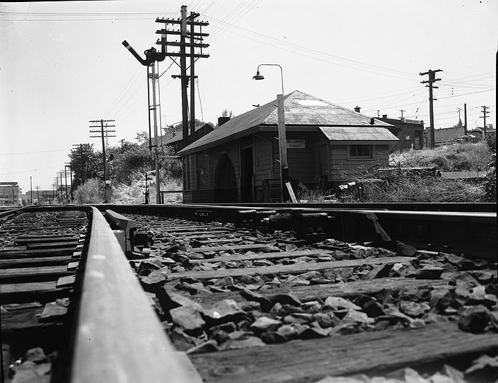 #14 McCarver St. Depot, Old Town Tacoma, 1957