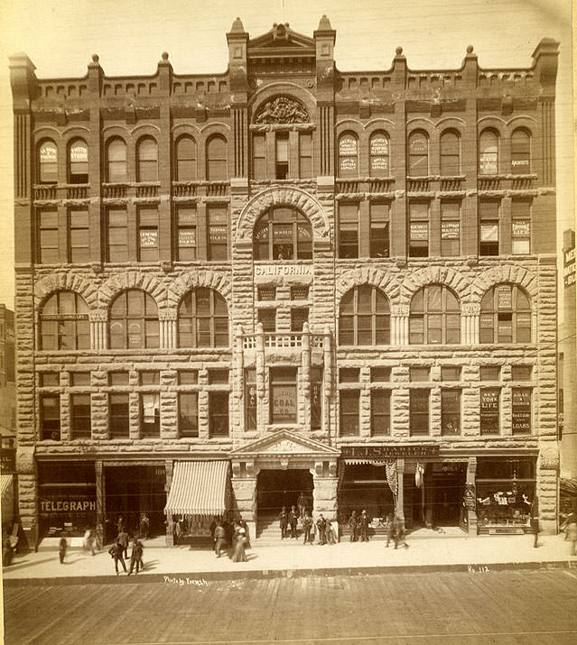 #9 California Building, Tacoma, 1890