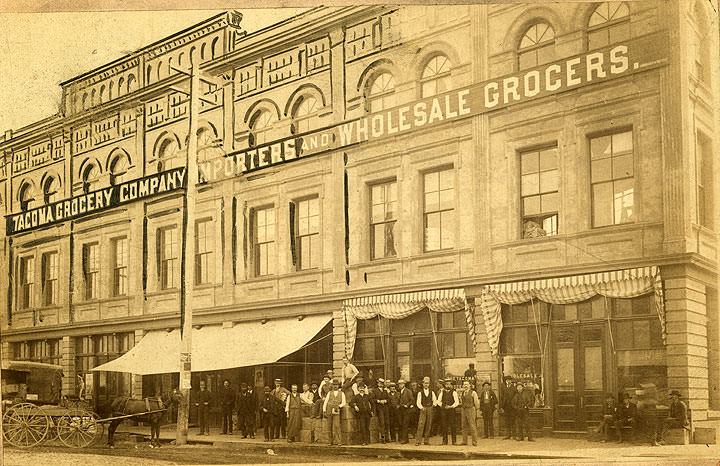 #19 Tacoma Grocery Company, 1527 to 1541 Pacific Avenue, Tacoma, 1889