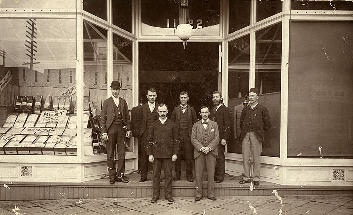 #111 Dickson Brothers, Clothing Store, 1120-1122 Pacific Avenue, Tacoma, 1900