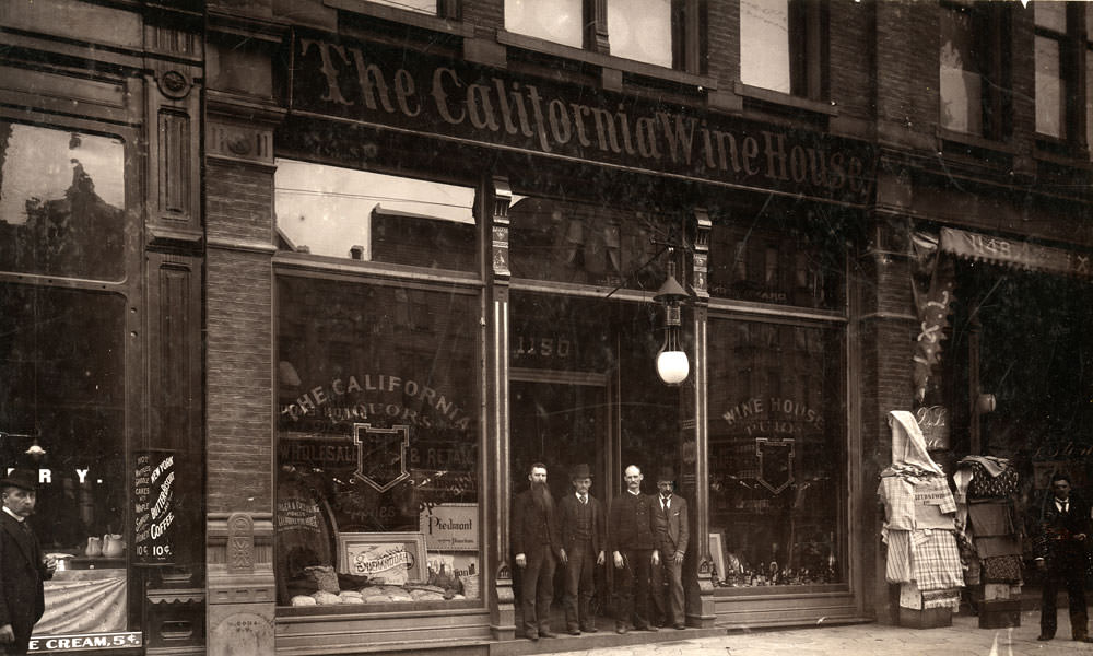 #94 California Wine House, 1150 Pacific Avenue, Tacoma, 1895