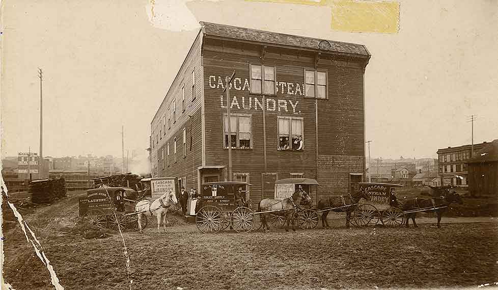#97 Cascade Steam Laundry, 2124 A St., Tacoma, 1890