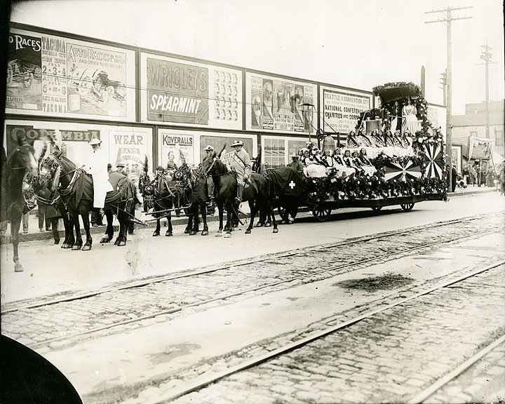 #44 Swiss Float Parade, Tacoma, 1913