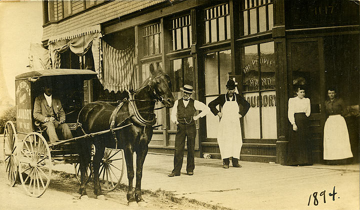 #102 The People’s Hand Laundry, 1117 South Eleventh Street, Tacoma, 1894