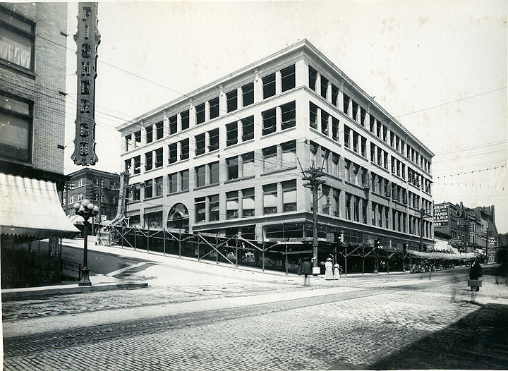 #145 Rhodes Brothers Department Store, 950 Broadway, Tacoma, 1911