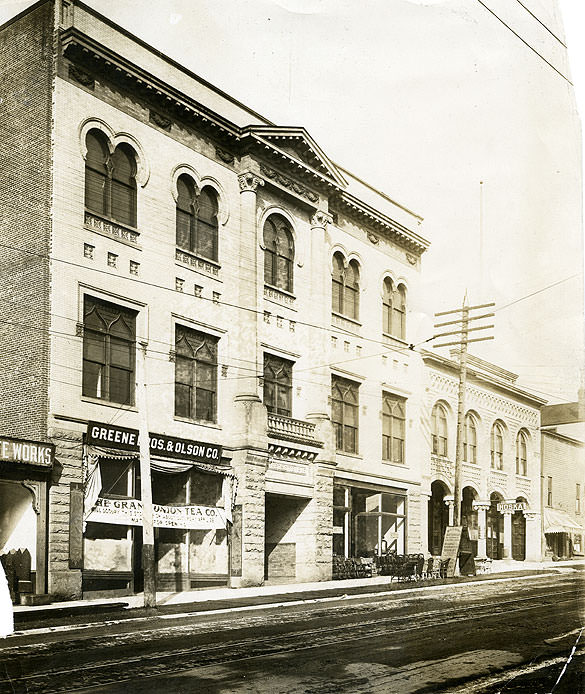 #126 Masonic Temple, 734-726 St. Helen’s Avenue, Tacoma, 1905