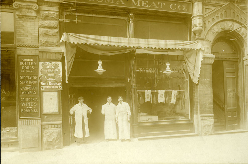 #5 Tacoma Meat Co., at 1508 Pacific Ave, Tacoma, 1920