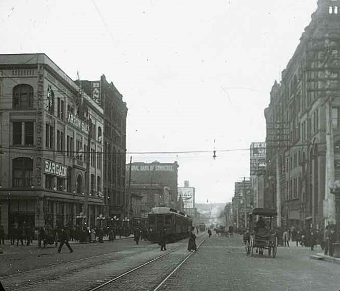 #70 Pacific Avenue, Tacoma, WA, looking south from 11th St, 1910