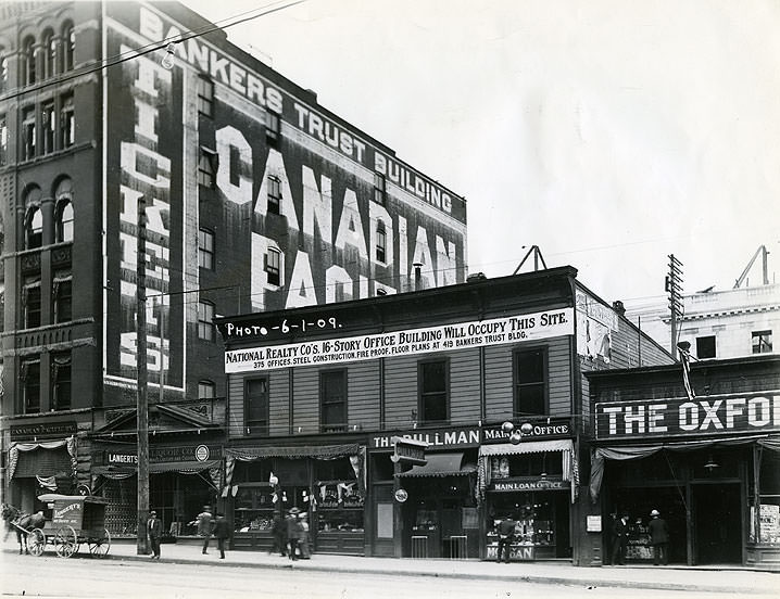 #142 Site Where National Realty Building Will be Built, Tacoma, 1909