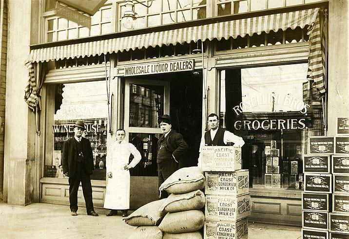 #155 Rosellini Bros., 1523 South C Street, Tacoma, Grocers and Wholesale Liquor, 1914