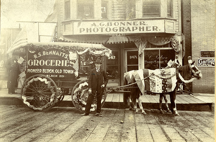 #149 Albert G. Bonner, Photographer, 947 South C Street, Tacoma, 1901