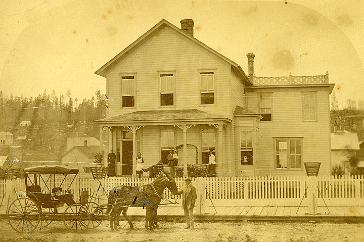 #100 Frank Clark Residence, 922 A Street, Northwest Corner of South Tenth Street and A Street, Tacoma, 1879