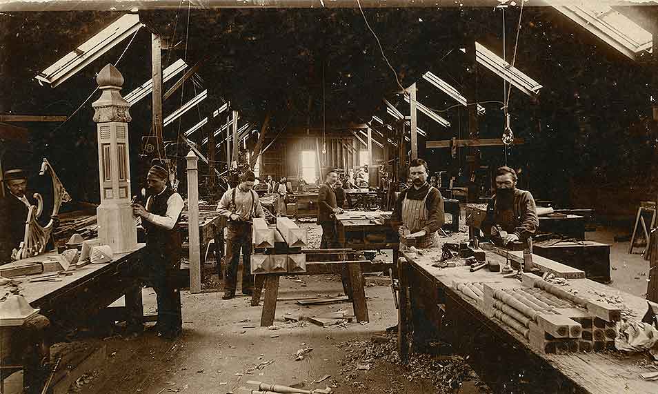 #136 Thomas F. Peterman, Mfgr. of Sash, Doors and Moldings, 2533 Jefferson Ave., Tacoma, 1890