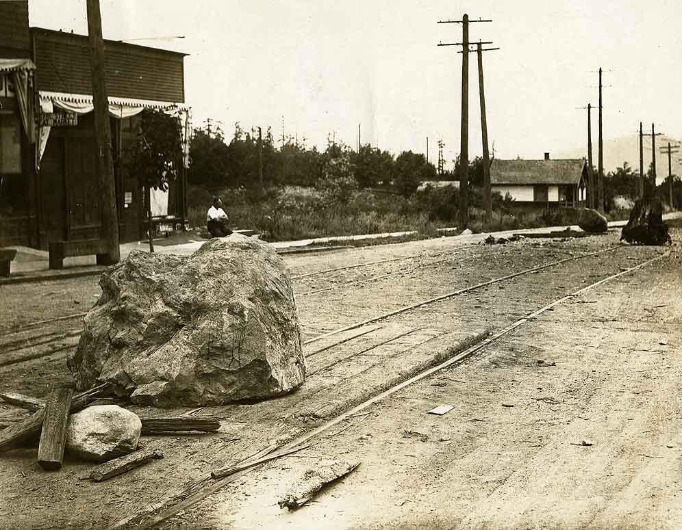 #166 Near End of Pt. Defiance Line, 1917