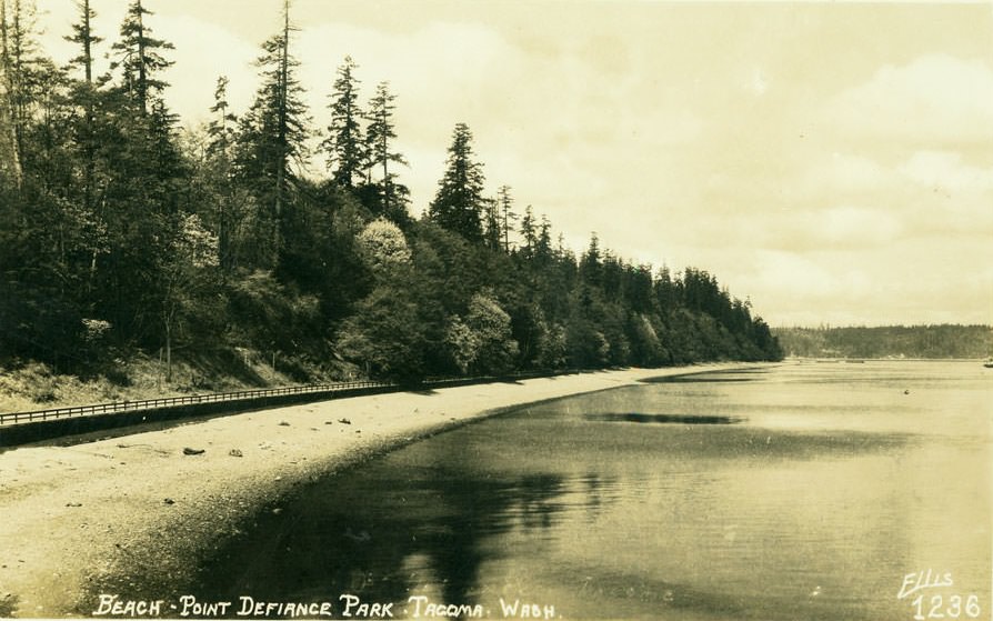 #67 Beach-Point Defiance Park, Tacoma, 1935