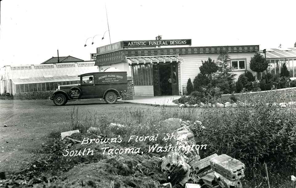 #133 Brown’s Floral Shoppe/South Tacoma, 1928