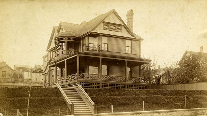 #156 John S. Baker home, 436 South C Street, Broadway, 1890