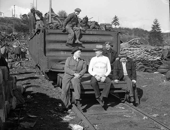 #20 Scrap metal drive, World War II, 1943