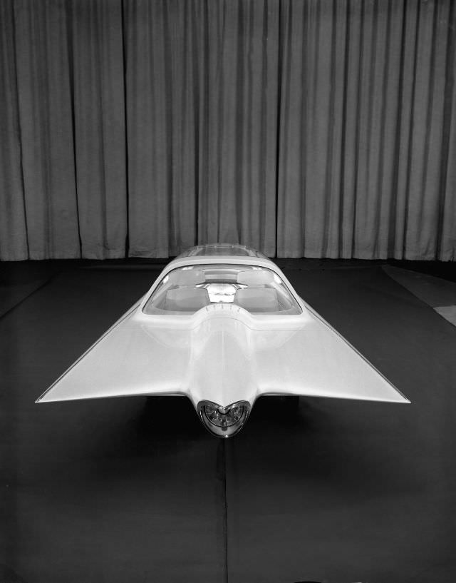 1961 Ford Gyron: Two-Wheeled Gyrocar that was created for Research and Marketing Purpose Inventions