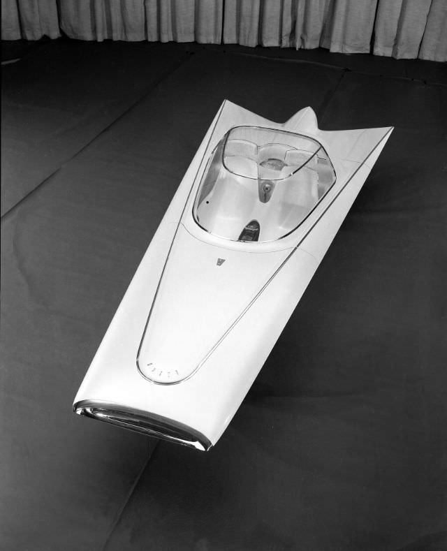 1961 Ford Gyron: Two-Wheeled Gyrocar that was created for Research and Marketing Purpose Inventions