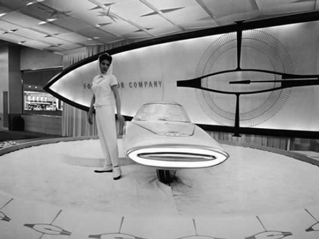 1961 Ford Gyron: Two-Wheeled Gyrocar that was created for Research and Marketing Purpose Inventions