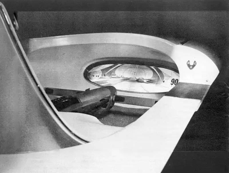 1961 Ford Gyron: Two-Wheeled Gyrocar that was created for Research and Marketing Purpose Inventions