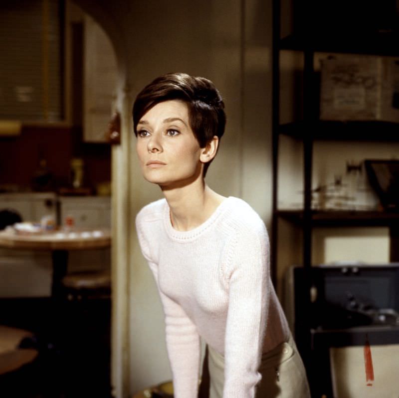 Fabulous Photos of Audrey Hepburn During the filming of &;Wait Until Dark (1967)&; Movies &; TV